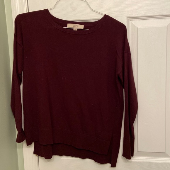 Loft sweater Maroon - Picture 1 of 3